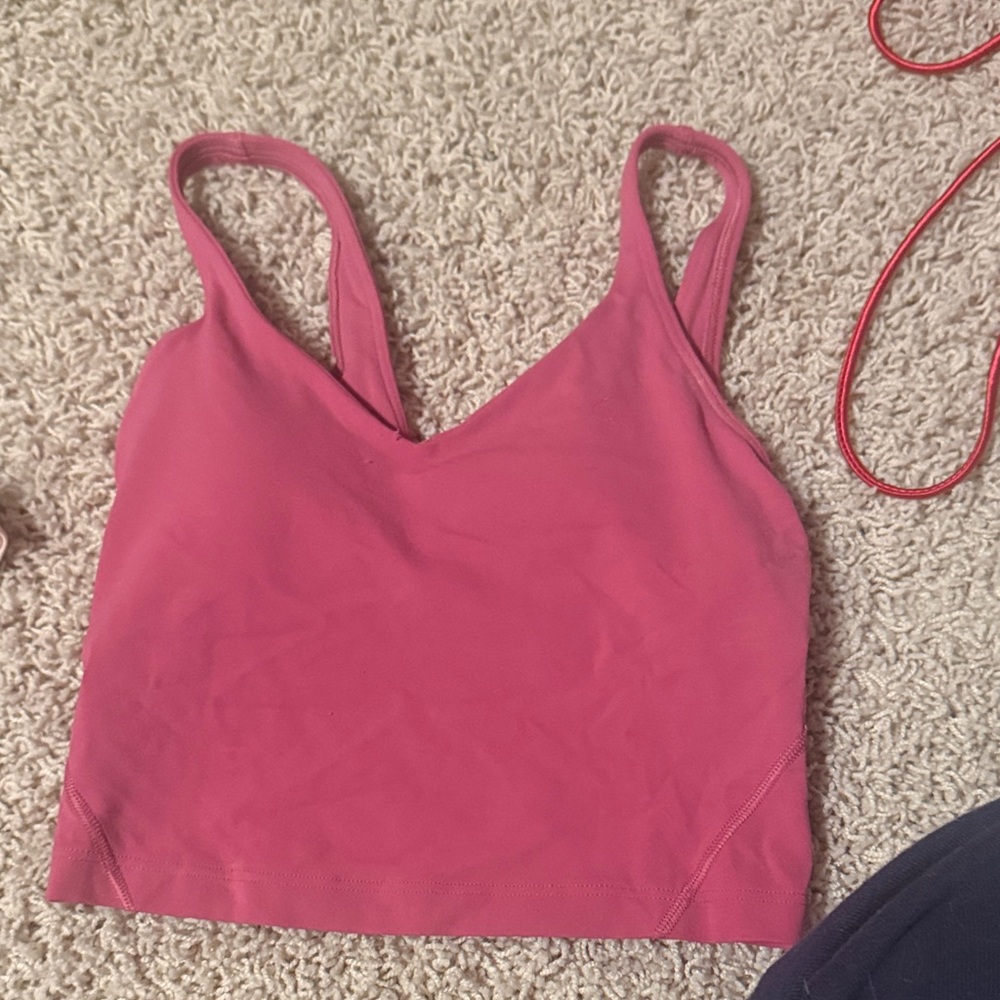 lululemon athletica Pink Tank Top